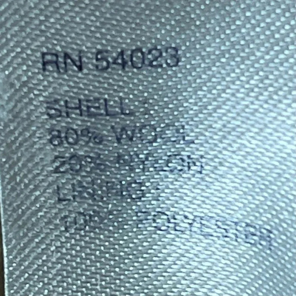 GAP Coat Women's Sz XS Duffle Toggle Collared Pocket Strap Lined Wool Brown Tan - Picture 11 of 11